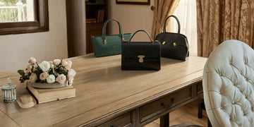 Premium Leather Handbag by Jafferjees