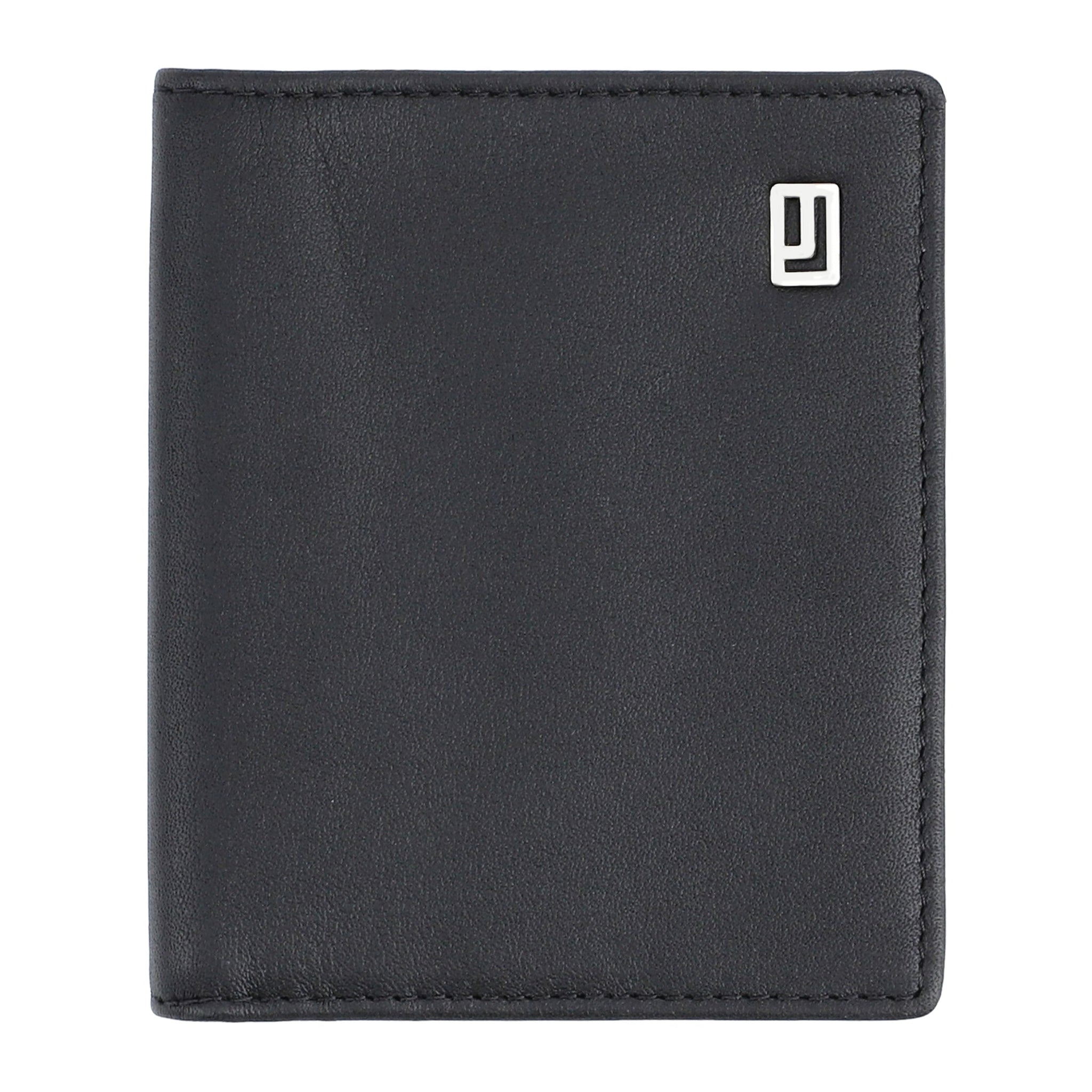 Compact leather wallet 