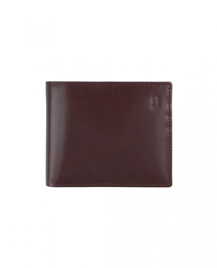 Leather Hamburg wallet, all-in-one design