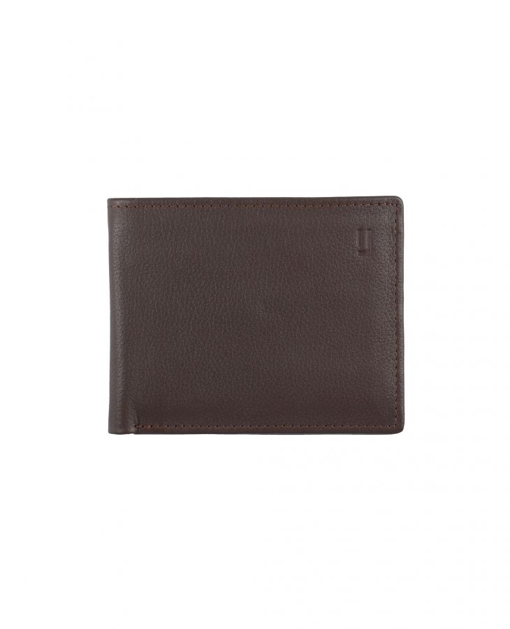 Sophisticated brown leather wallet