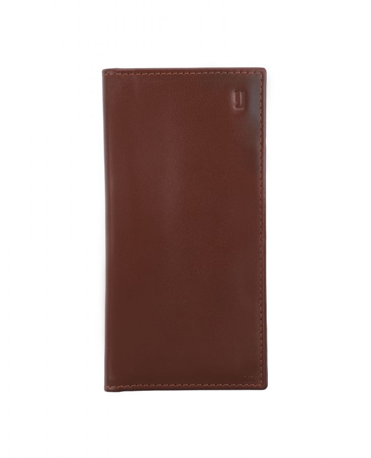 Slim wallet with card and cash slots