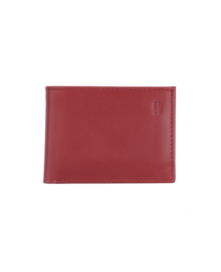 Compact wallet with ample space crafted in vibrant colors.