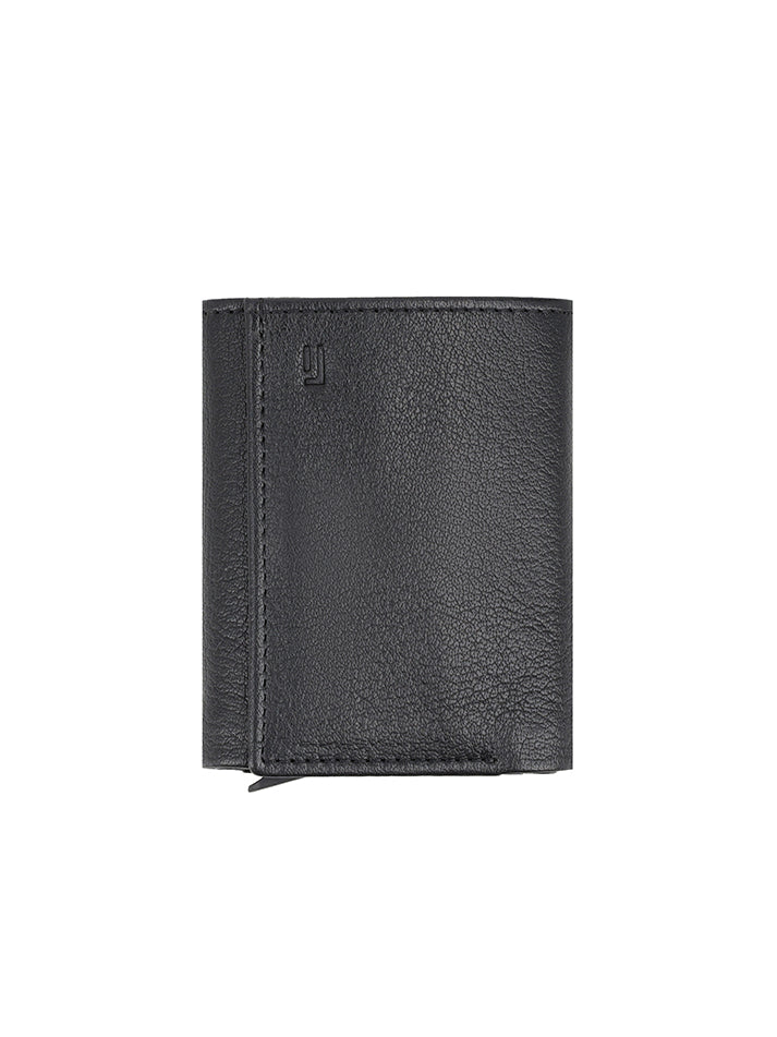 Handcrafted RFID leather wallet by Jafferjees