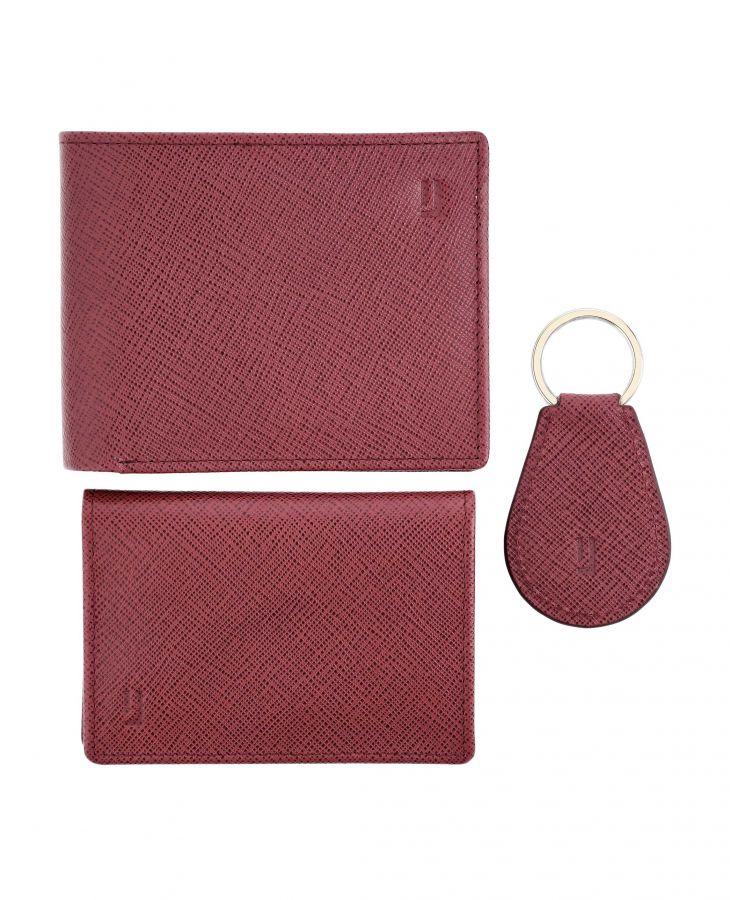 Elegant leather wallet Gift Set.