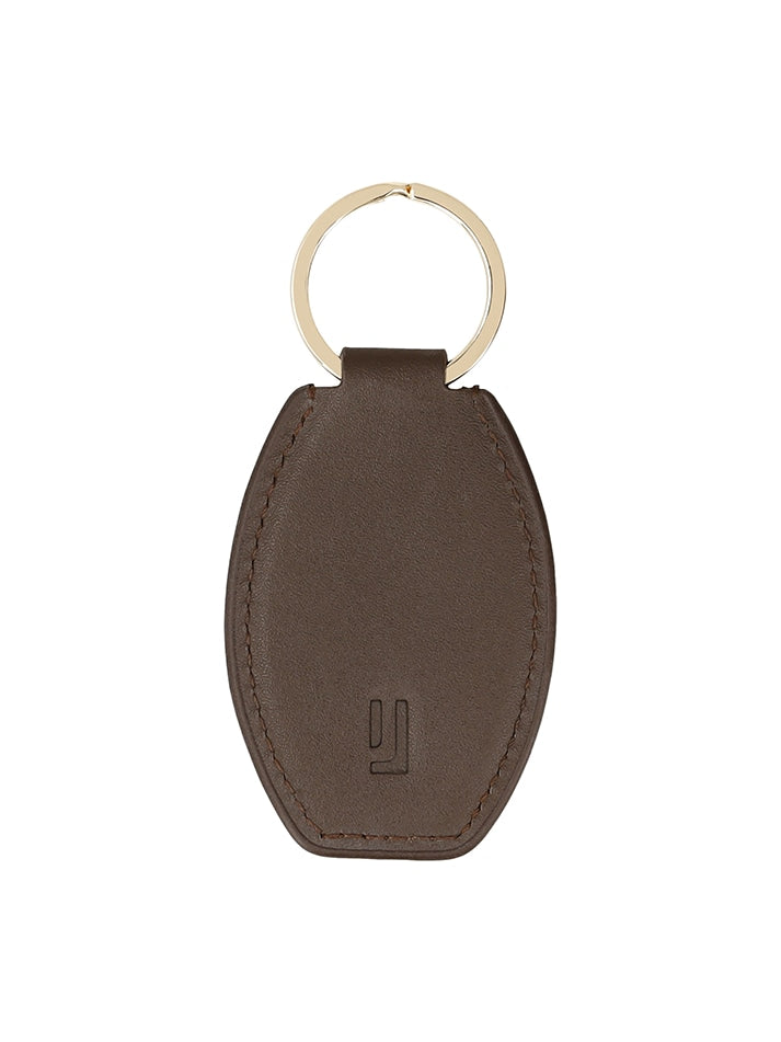 Elegant keychain crafted from leather.