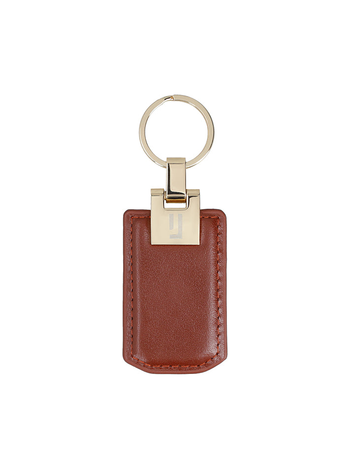 Auckland Keyring with sleek and stylish design. Available in Black, Dark Tan and Maroon.