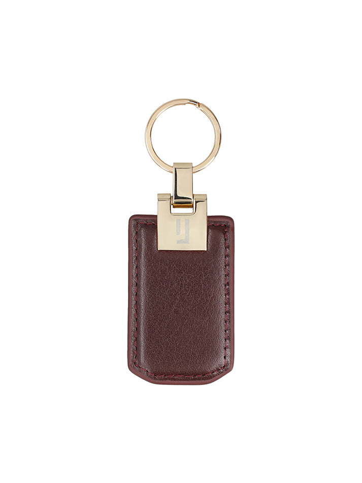 Auckland Keyring with sleek and stylish design. Available in Black, Dark Tan and Maroon.