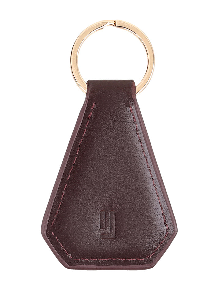 Buffalo Lux leather keychain, stylish ring