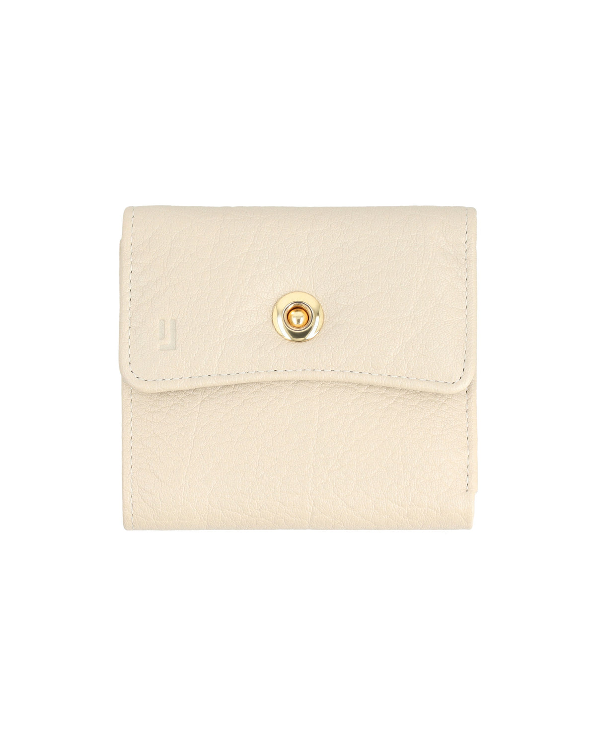 Sleek leather wallet with compartments.
