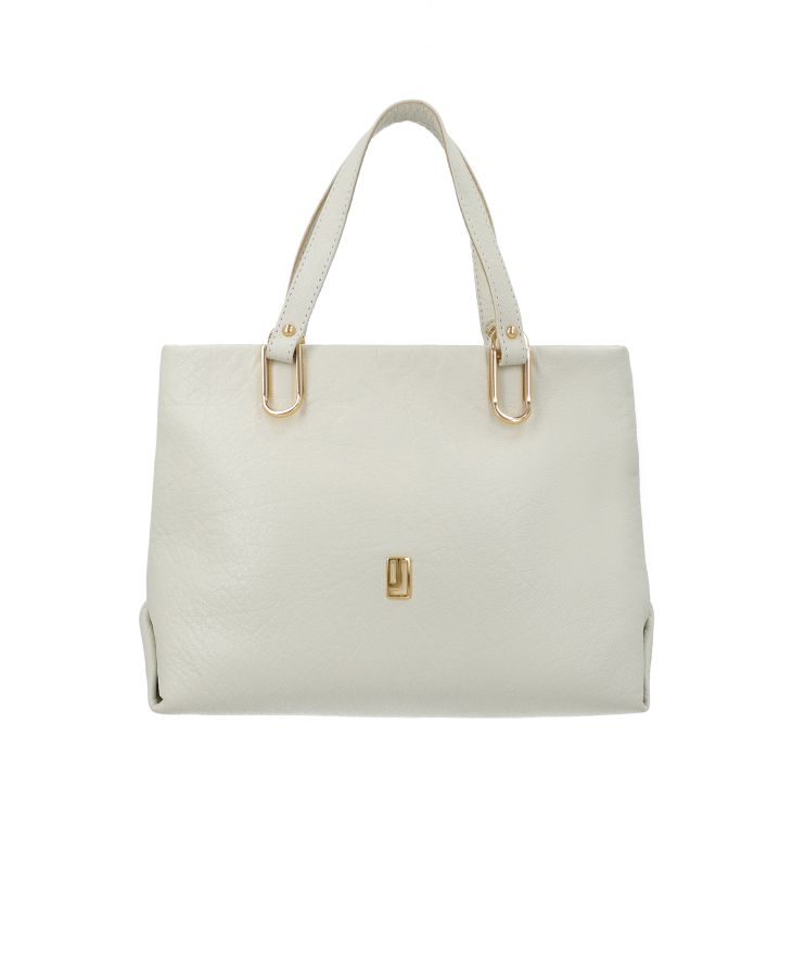 Off White Elegant Buffalo leather bag