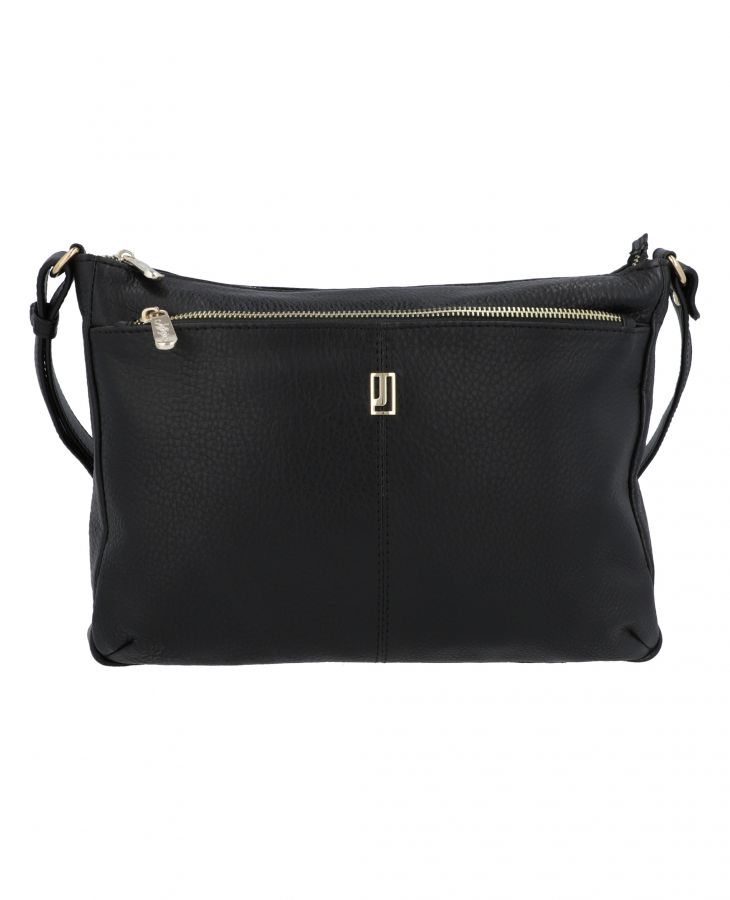 Black,Trendy leather crossbody