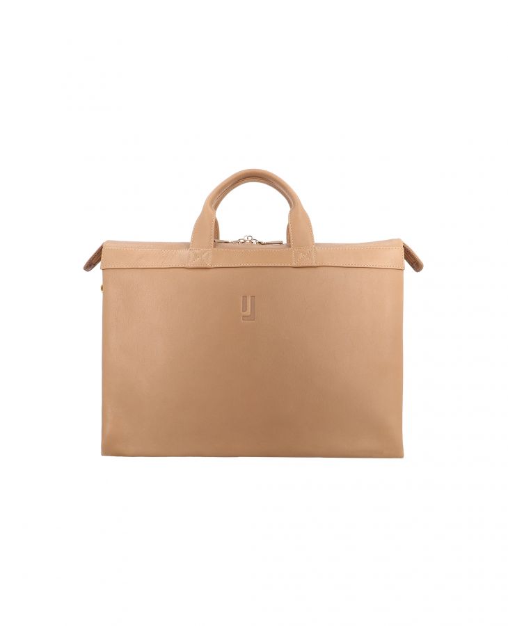 Genuine leather work bag