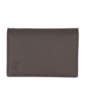 Slim leather card case,with  multiple slots