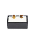 Sophisticated cufflinks with stone 