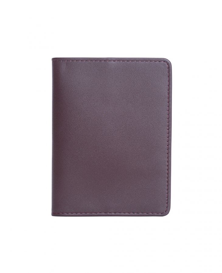 Slim Leather Passport Protector